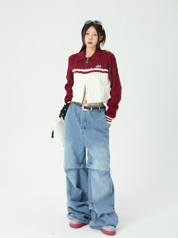 Korean Stacked Jeans