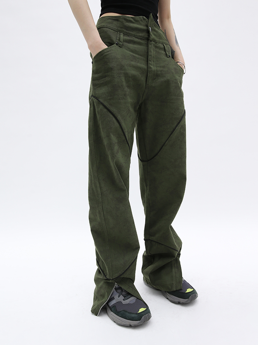 Poisson Zip Pants