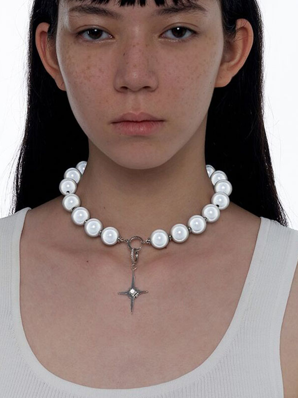 Pearl Star Necklace