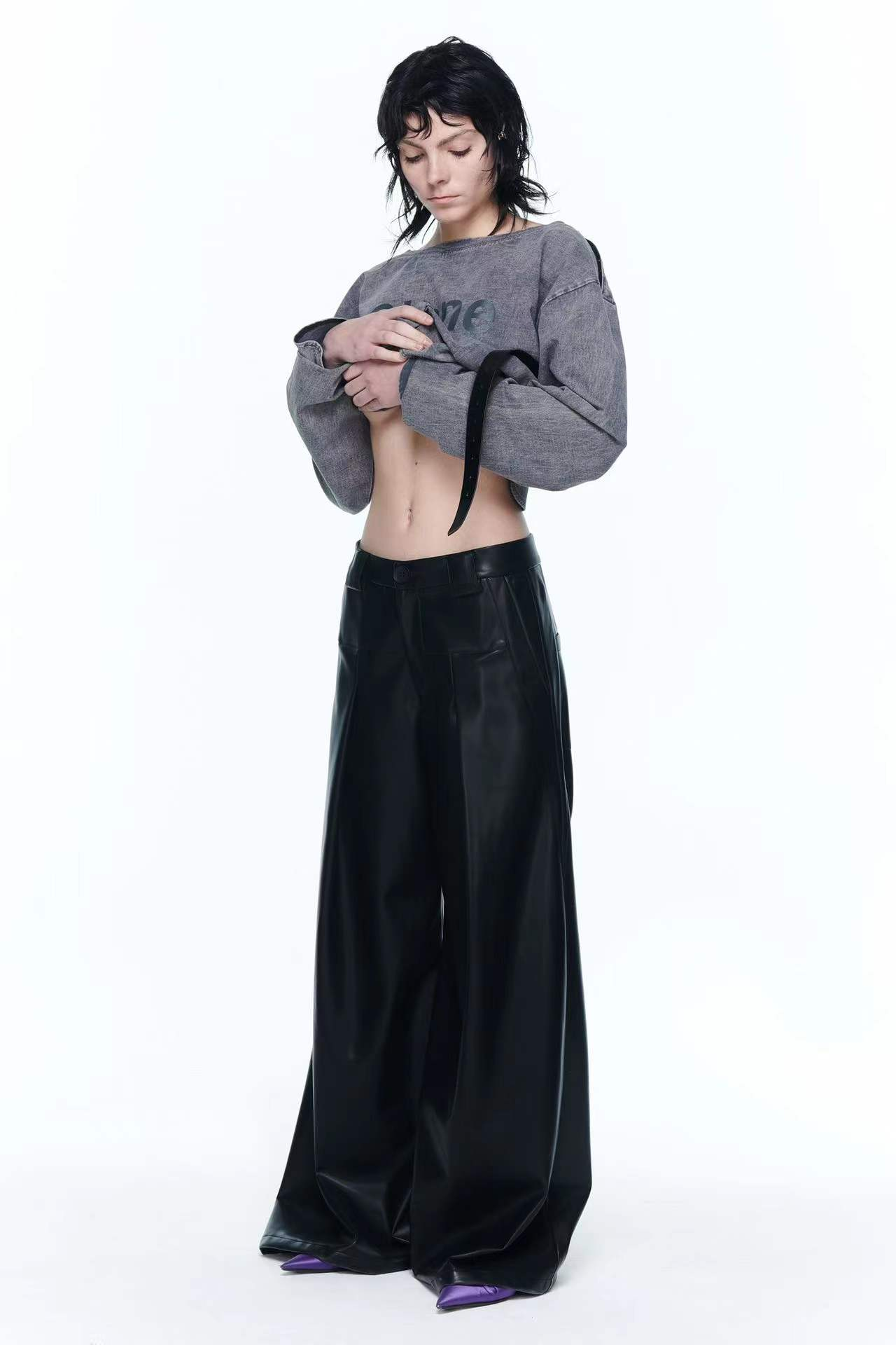 Scarlet Leather Pants