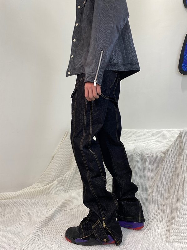 Y2K Front Pocket Jeans