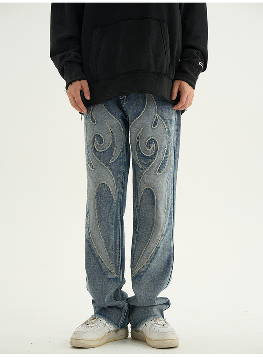 Tribal Stitch Jeans
