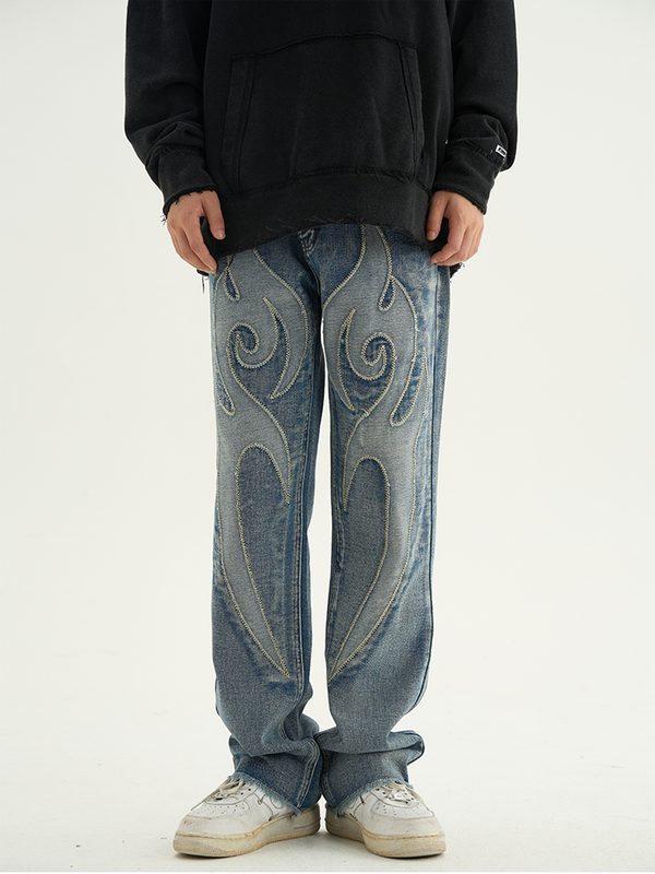 Tribal Stitch Jeans