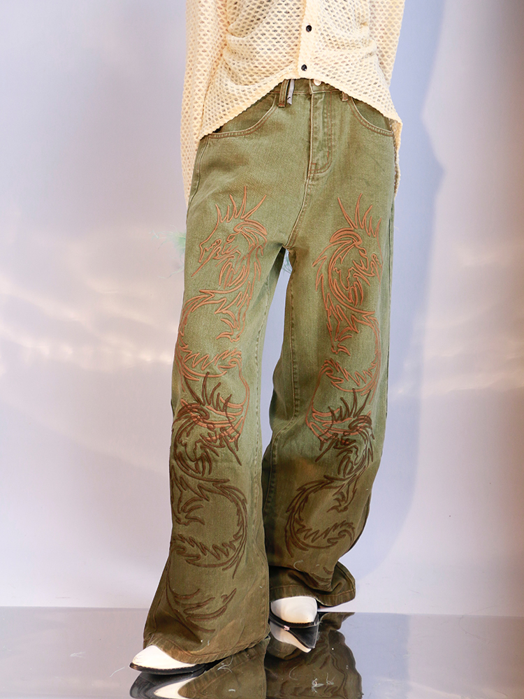 Yakuza Dragon Jeans