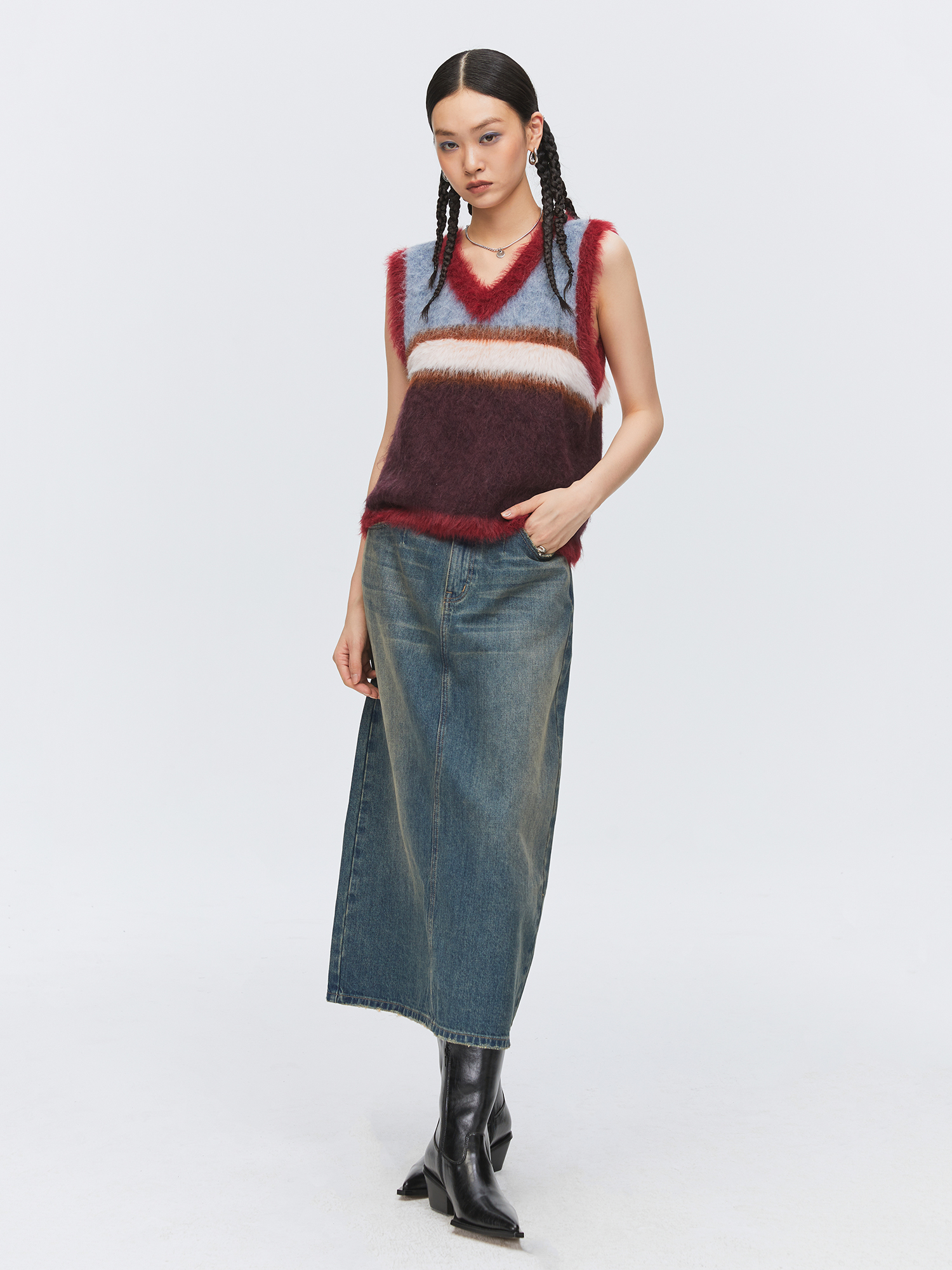 Santa Mohair Vest