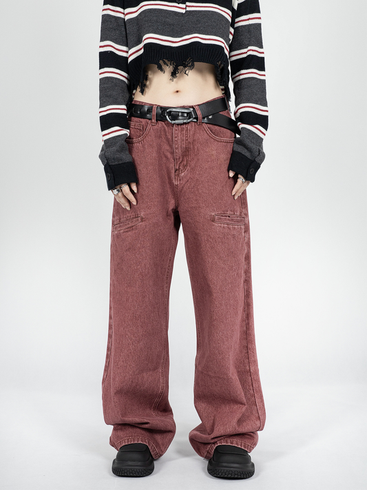 Cherry Pocket Jeans