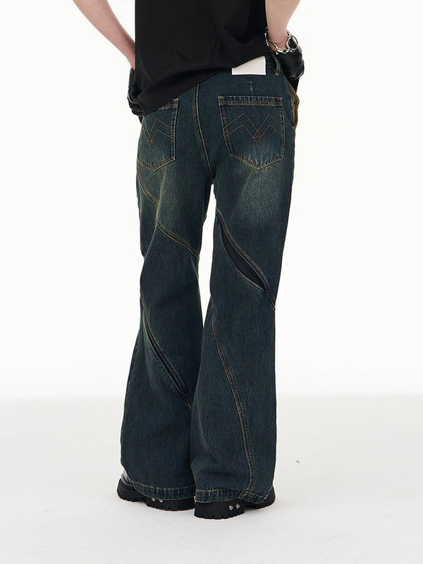 Spiral Katana Zip Jeans