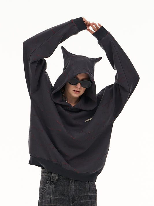 Juubi Ripped Hoodie